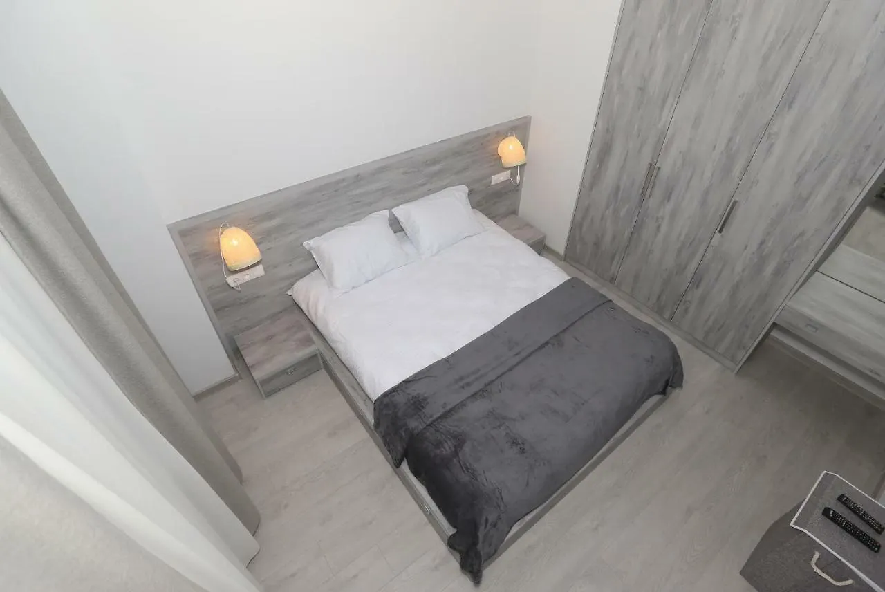 Minimalist Blue Belinski 8 Apartment Tbilisi
